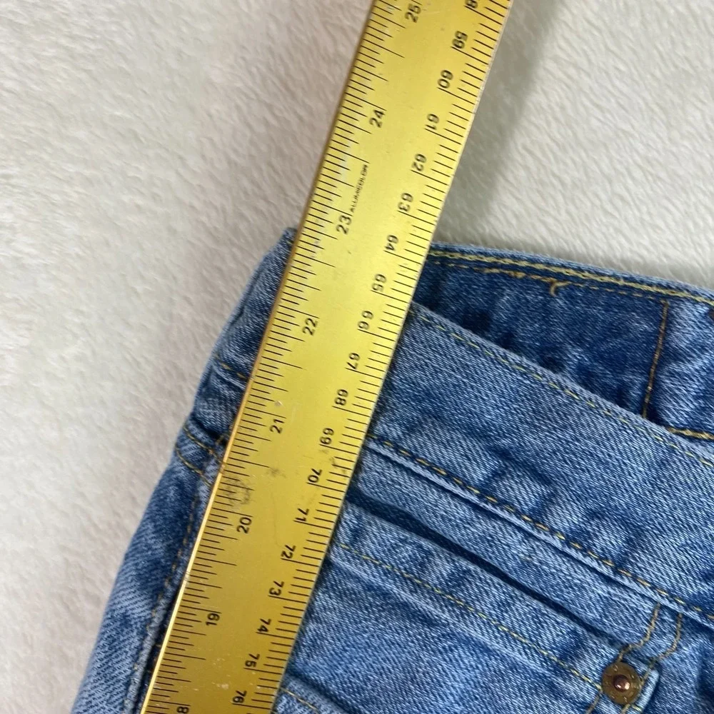 Levis 505 Jean Shorts Mens 42 Blue Vintage 00s Regular Fit‎ Mid Rise Denim Jorts